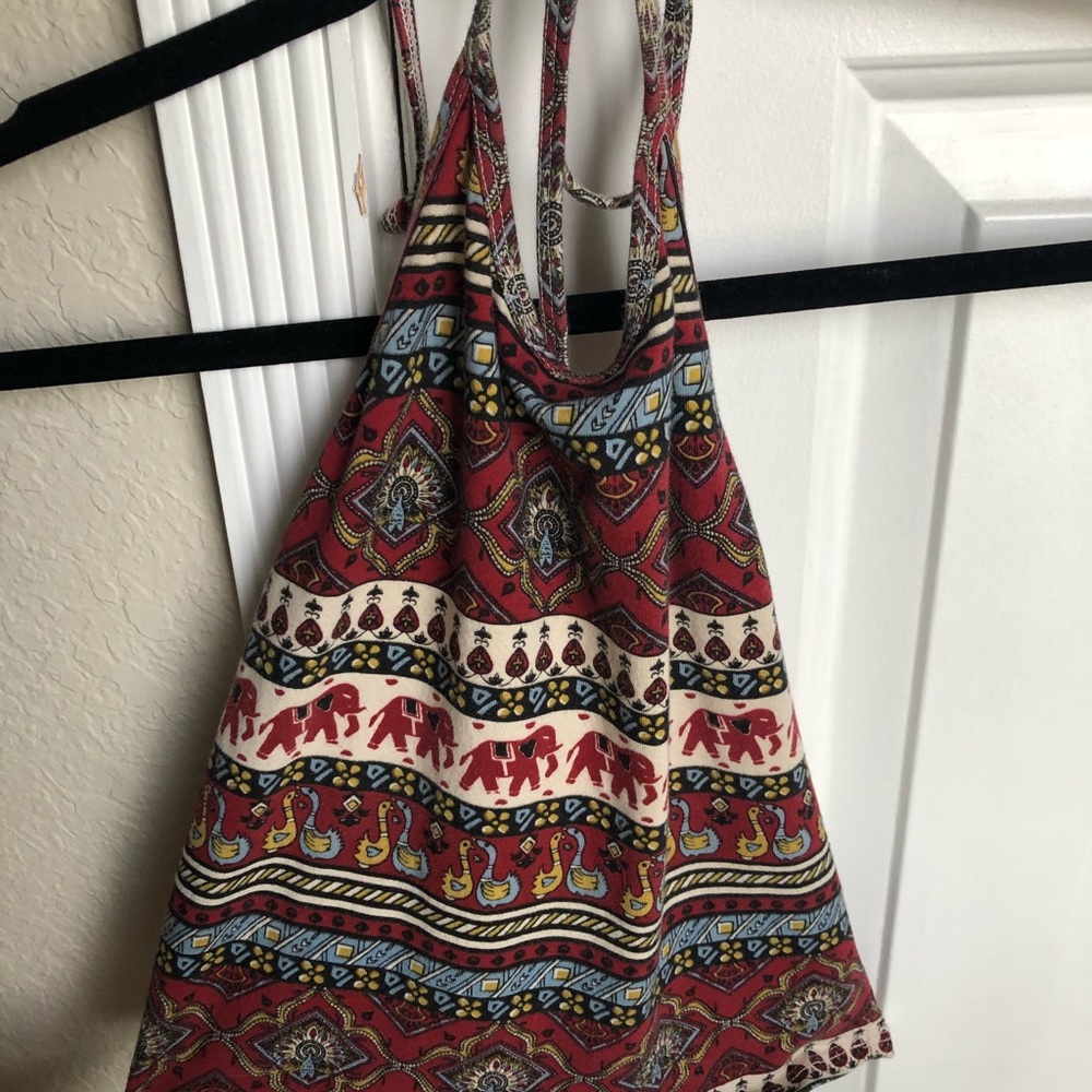 Urban Outfitters Printed Halter Top